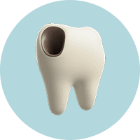 Если зубы сильно разрушены